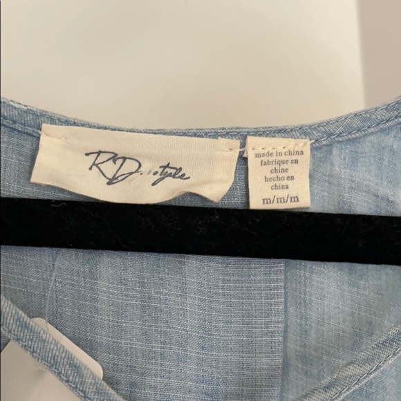 Denim Blouse - Picture 6 of 8